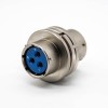 3Pin XCE Waterproof Connector Portbar Male To Female Straight Bayonet Coupling Electroless Nickel Plating 22 Shell
