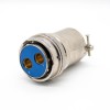 XCD 36 Shell 2Pin Bayonet Coupling Cable Plug Socket Solder Cup 4 Hole Flange Male Butt-Joint Female Connector