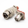 YGD 08 Shell 2Pin Cable Bayonet Coupling Socket Solder Cup Plug Solder Aluminum In alluminio Dritto Butt-Joint Female