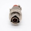 YGD Circular Electric Connector Plug 08 Shell Size 2Pin Male Bayonet Coupling 180 Degree Solder cup
