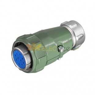 Enchufe hembra recto formal Tp 10A YD28 Serie 10 Pin Avation Connector