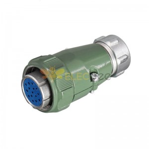 Formal Straight Tp Female Plug 10A YD28 Series 15 Pin Avation Connector