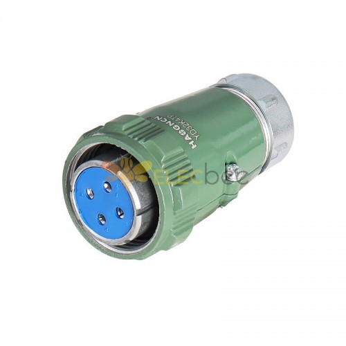 Conector recto formal TP Hembra 50A YD32 Serie 4 Pin Avation Connector