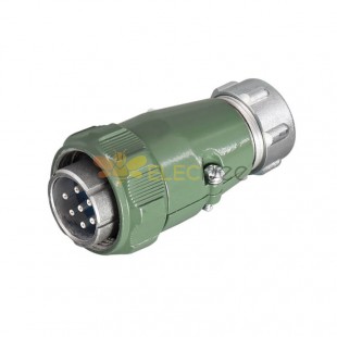 Straight YD28 Series Waterproof 7 Pin-Reverse Mount Tp Male Plug 25A Avation Connector