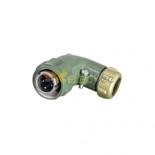 TR Plug Male YD20-5 Pin Right Angle Reverse Mount 10A Waterproof Aviation Connector