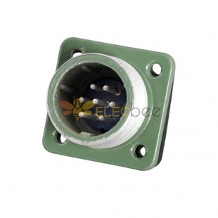 YD20-7 Pin Right Angle -Formal Z Socket Male 10A Waterproof Aviation Connector