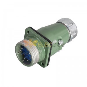 YD28 Series10 Pin Straight Formal ZP Male Socket Avation Connector