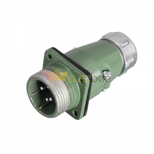 YD28 Series4 Pin Straight Formal ZP Male Socket Avation Connector