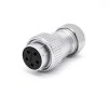 Female Plug Connector P28 Straight 5 Pin Solder Cable