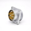 Socket 5 Pin P48 Female Straight 4 Hole Flange Connector
