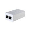 Tek Bağlantı Noktalı 100-240V Giriş AB Plug Over Ethernet Anahtarı 320ma 48V POE Adaptörü 15W yardımcı Poe Güç Enjektörü
