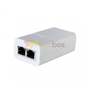 Однопортовый вход 100-240 В EU Plug Over Ethernet Switch Адаптер POE 320 мА 48 В Инжектор питания Poe assive 15 Вт