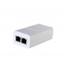 Iniettore PoE a porta singola Adattatore POE Power over Ethernet 10/100/1000Mbps 30W IEEE 802.3af/at