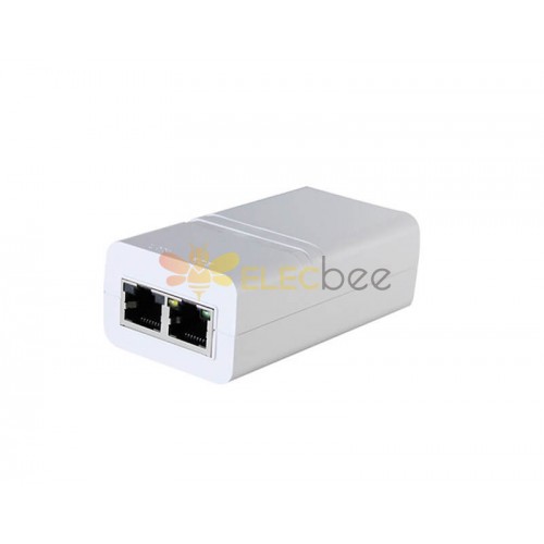 Tek Bağlantı Noktalı PoE Enjektörü 10/100/1000Mbps 30W Ethernet üzerinden güç POE adaptörü IEEE 802.3af/at