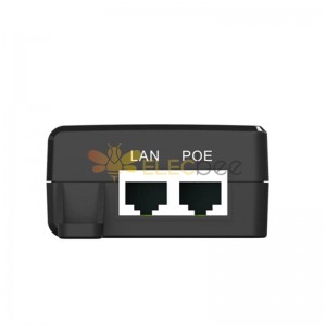 60W 10Gbps PoE 注入器保護室內壁掛式 BT PoE 注入器輸入 100-240Vac 輸出 55Vdc 1100mA 10G 數據速率