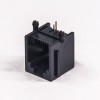 RJ11 6p2c Connector Right Angle modelar Unshielded DIP Type without LED
