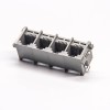 RJ11 Connector Socket 1x4 180 Degree 6P2C DIP for PCB Mount