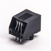 RJ12 Female Connector Without LED Ethernet Network 6p6c Right Angled DIP