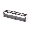 16 Port RJ45 Connector 2x8 Female Double Row R/A Shield Without LED 5pcs