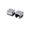 2pcs RJ45 Connector SMT 8.6MM Overall Shield Without Lights 8P8C Female