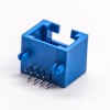 Blue RJ45 Connector 8p8c Right Angled Through Hole Unshielded Jack 20pcs
