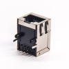 Buy RJ45 Connectors 8P8C 90 Degree with EMI Shielded Jack DIP for PCB Mount