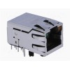 2pcs ofertas 8p8c Shielded RJ45 Conector Thru -Hole com LED Feminino