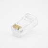 RJ45 Crystal Plug Cable Male Straight Unshielded 8 Pin Plug For CAT5 Cat5E Cat6 Cat7 Cat8