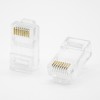 RJ45 Crystal Plug Cable Male Straight Unshielded 8 Pin Plug For CAT5 Cat5E Cat6 Cat7 Cat8