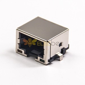 RJ45 Jack Connector 8p8c PCB Mount Shieled with LED