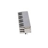 RJ45 Metal Connector Socket 8P THT Shielded Isolation Transformer With LED