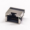 RJ45 Modular Connectors With LED PCB Mount Shieled
