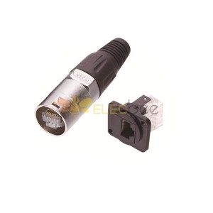 RJ45 Outdoor Waterproof Data Professional Ethernet Female/Male Connector