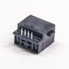 RJ45 PCB Mount Ethernet Sockets Right Angle Without Filtered Plastic DIP Type