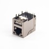 RJ45 with LED Connector Right Angled Through Hole with USB Port Shielded Jack 20pcs