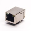 rj45接口pcb以太网插座弯式90度插PCB板带灯