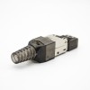 RJ45 8P8C Toolless Plug Straight Shielded For CAT6A
