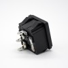 3 Pin Power Jack Through Hole Male AC-02 Avec Fuse Straight AC Power Connector