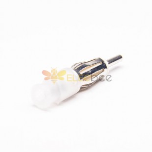 Banana Plug Audio Speaker Cable Connector White