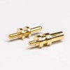 Gold Terminal CNC Plug Male And Female Straight Screw Type