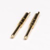 Male pin Straight Gold Plated Sorder type Plug