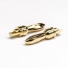 Solder Banana Contact Gold Plated Plug Vedio Connector Pin