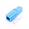 1 Way Power Connector Quick Connect Disconnect 600V 120Amp Battery Cable Connector (Blue Housing, 2AWG 4AWG 6AWG)