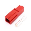 1 Way Power Connector Quick Connect Disconnect 600V 120Amp Battery Cable Connector (Red Housing, 2/4/6AWG) RG178 RG178