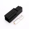 1 Way Power Connector Quick Connect Disconnect 600V 180Amp Battery Cable Connector (Black Housing, 1.0/2/4/6AWG)
