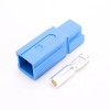 1 Way Power Connector Quick Connect Disconnect 600V 180Amp Battery Cable Connector (Blue Housing, 1.0/2/4/6AWG)