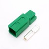 1 Way Power Connector Quick Connect Disconnect 600V 180Amp Battery Cable Connector (Green Housing, 1.0/2/4/6AWG)