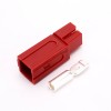 1 Way Power Connector Quick Connect Disconnect 600V 180Amp Battery Cable Connector (Red Housing, 1.0/2/4/6AWG)