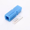 1 Way Power Connector Quick Connect Disconnect 600V 45Amp Battery Cable Connector for 10AWG Cable-Blue
