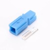 1 Way Power Connector Quick Connect Disconnect 600V 45Amp Battery Cable Connector for 10AWG Cable-Blue